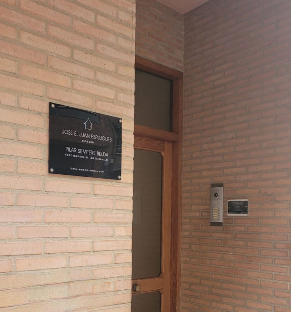 Imagen de nuestro despacho de abogados en Ontinyent